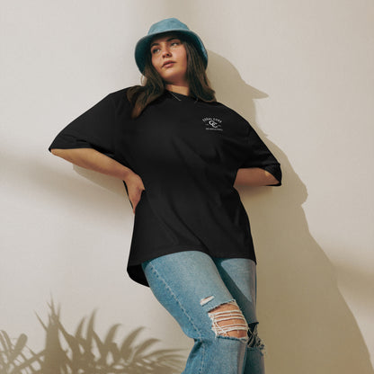 Woman Wearing Oversized Heavy Shirt Gentle Giants
